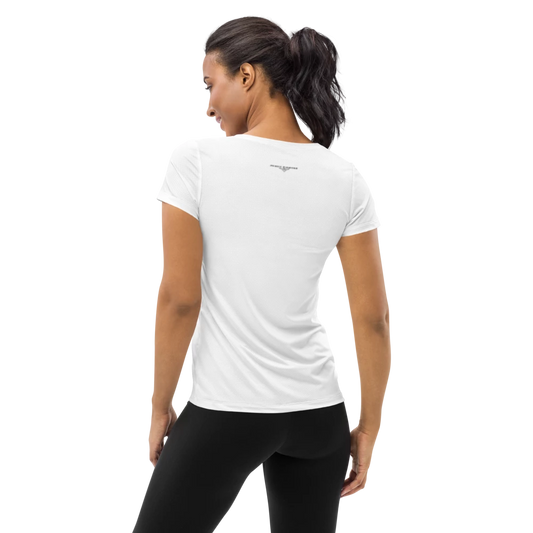 Prince Diamond White Women's Athletic T-Shirt