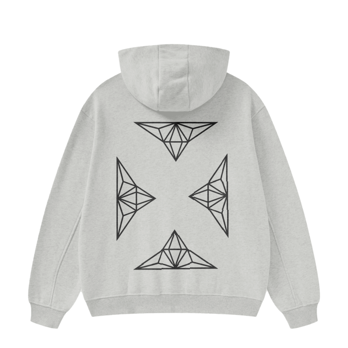 Oat Grey Cullinan Prince Diamond Hoodie