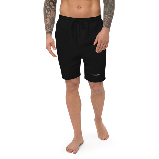 Prince Diamond Black  Men's Fleece Shorts