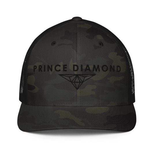 Prince Diamond Closed-Back Trucker Cap | Flexfit 6511